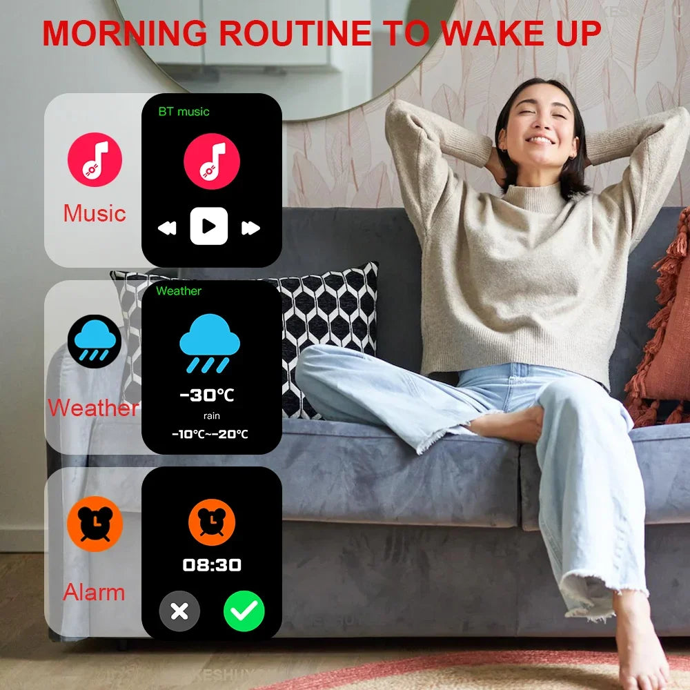 New Smart Watch H9 Pro MAX 2.01-Inch HD Display Bluetooth Call Message Alert Sports Mode Smartwatch for Men Women