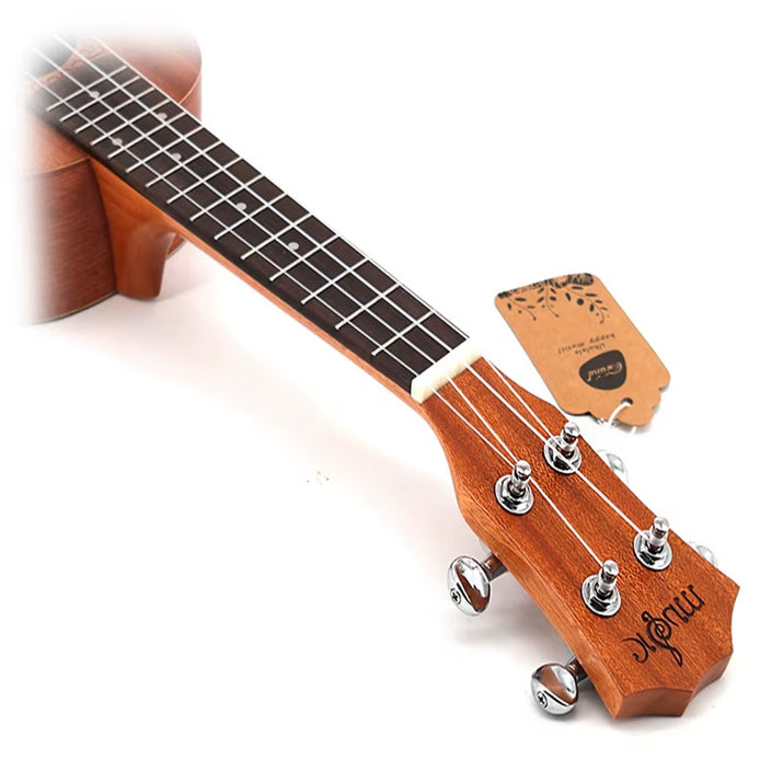 21 Inch Ukulele Soprano 4 Strings Mini Guitar 15 Frets Hawaii Ukelele Closed Knob Uku Wholesale Dropshipping